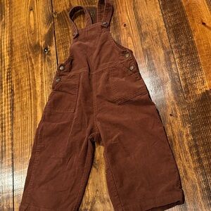 Rylee + Cru Chocolate Overalls